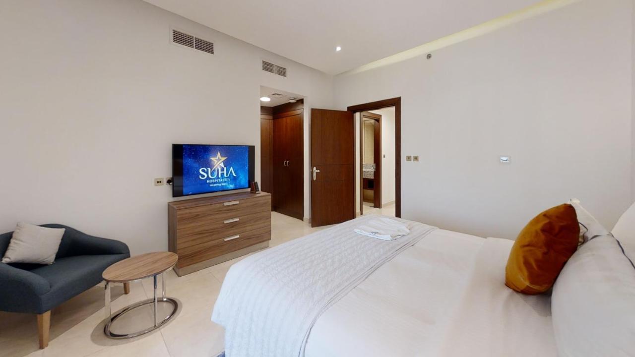 Suha Park Luxury Hotel Apartments, Waterfront Jaddaf Дубай Екстер'єр фото